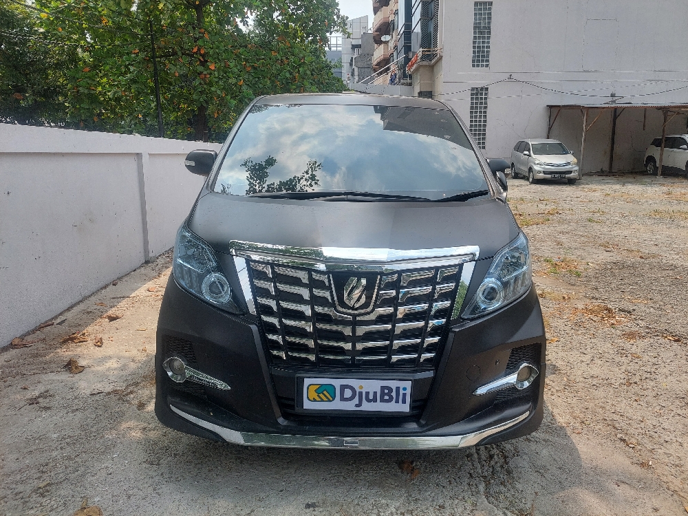 DjuBli Timed Auction - Toyota Alphard Hitam 2012